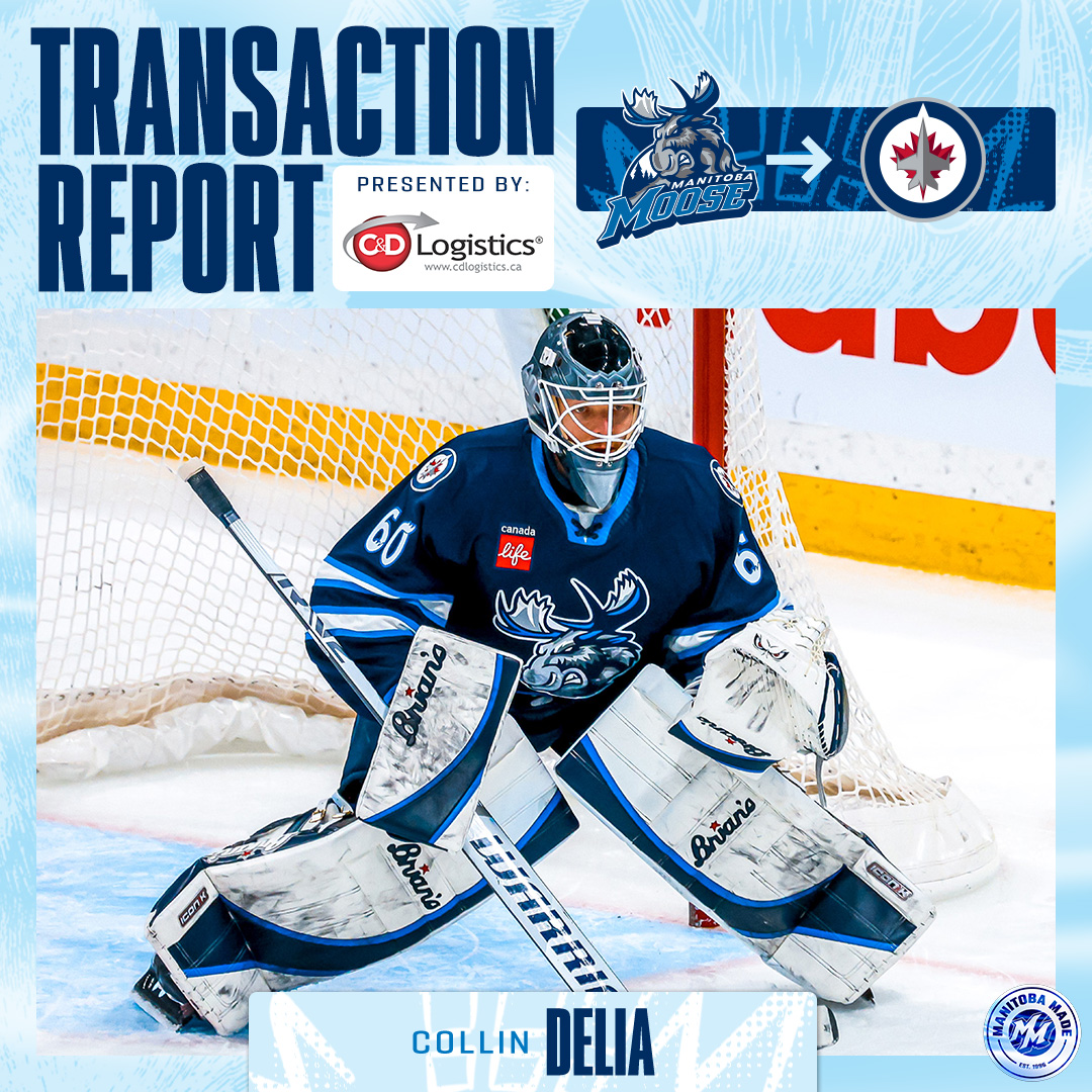 The #NHLJets have recalled Brad Lambert, Nikita Chibrikov, Parker Ford and Collin Delia from the #MBMoose.

Transaction Report presented by <a href="/CDLogisticsca/">CD Logistics</a> 

Details &gt;&gt; bit.ly/4aGnK4i