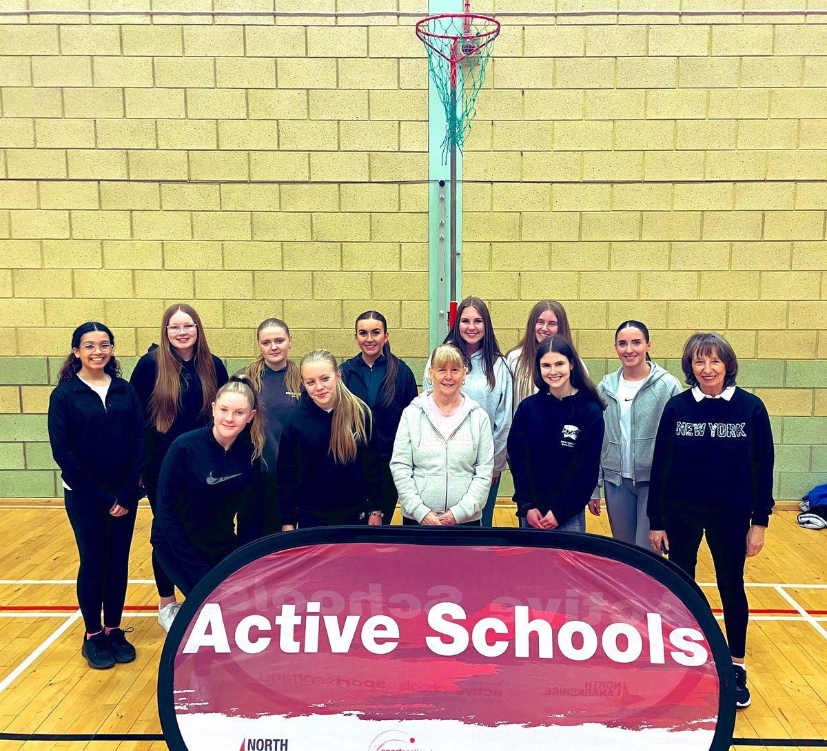 NLActiveSchools's tweet photo. @NewmainsPrimary Finally…

Thank you to @St_Maurice_High for hosting on the day 🤝 and to the Sport Leaders from @St_Maurice_High and @DalzielHigh for all of their support. 

Thank you to the staff from @StMags_Netball who umpired so many games 🤩

These events would not happen without you 😎 https://t.co/xVYiY0LNeD