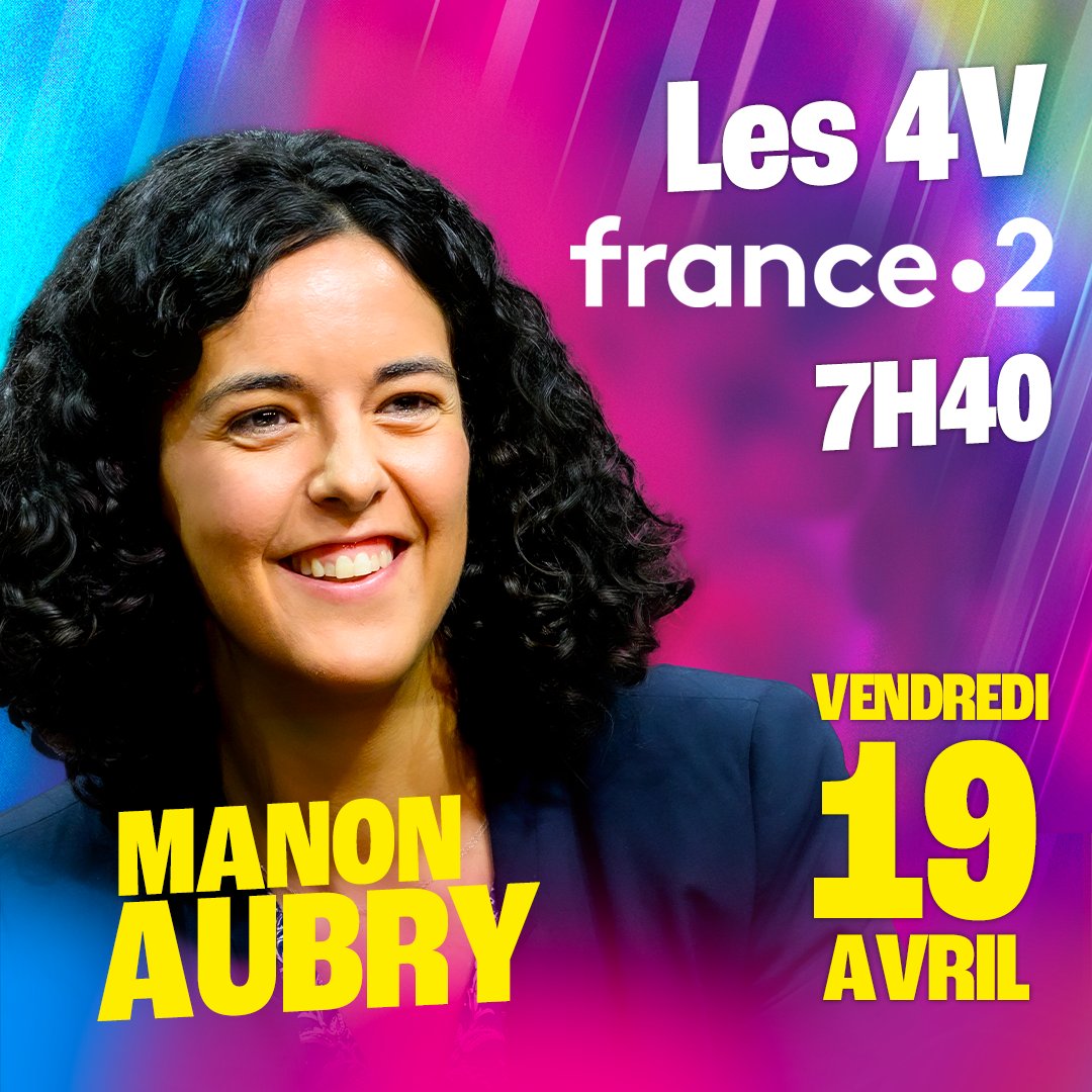 On se retrouve demain à 7h40 dans #les4V sur France 2 !
#UnionPopulaire