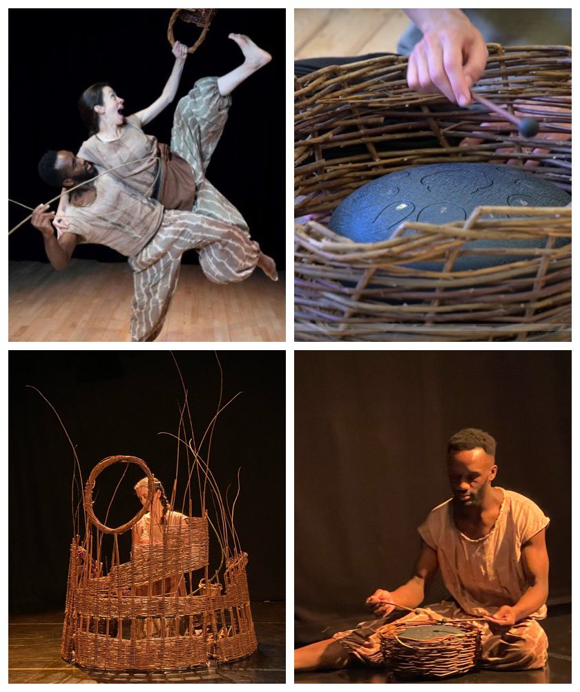 I enjoyed seeing Early Weaves @polkatheatre today - dance and the exploration of materials is a wonderful way to approach performance for the very young.