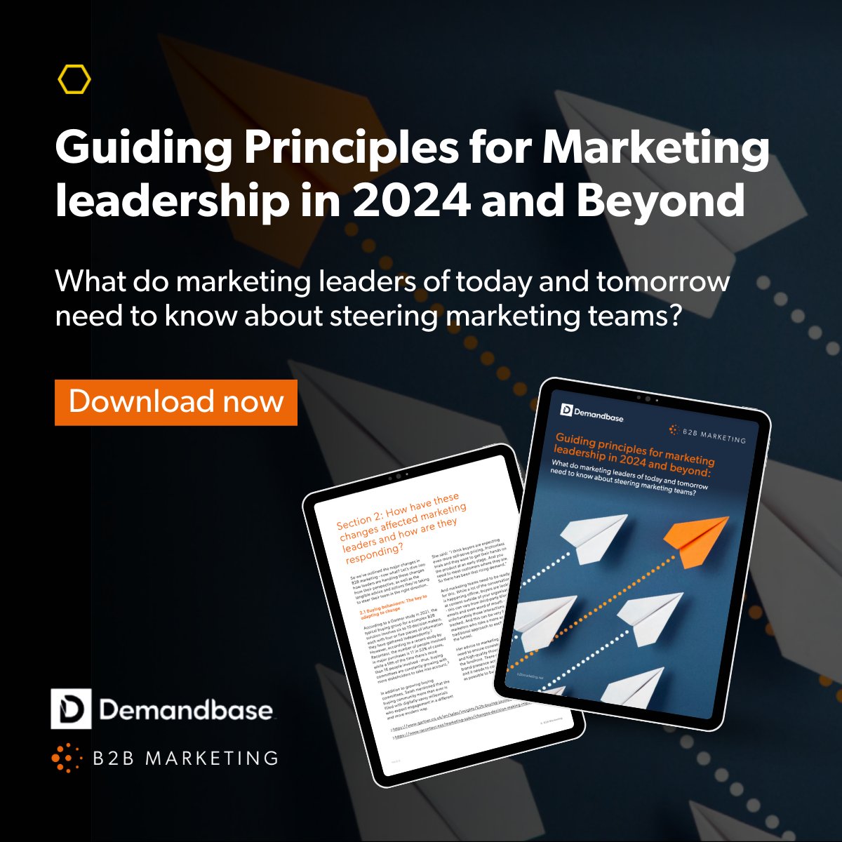 In this report, we interviewed various marketing directors, senior VPs marketing and CMOs from a plethora of industries, delving into the ongoing evolution of the role and its implications for marketing teams, strategies, and tactics.  okt.to/9GViok