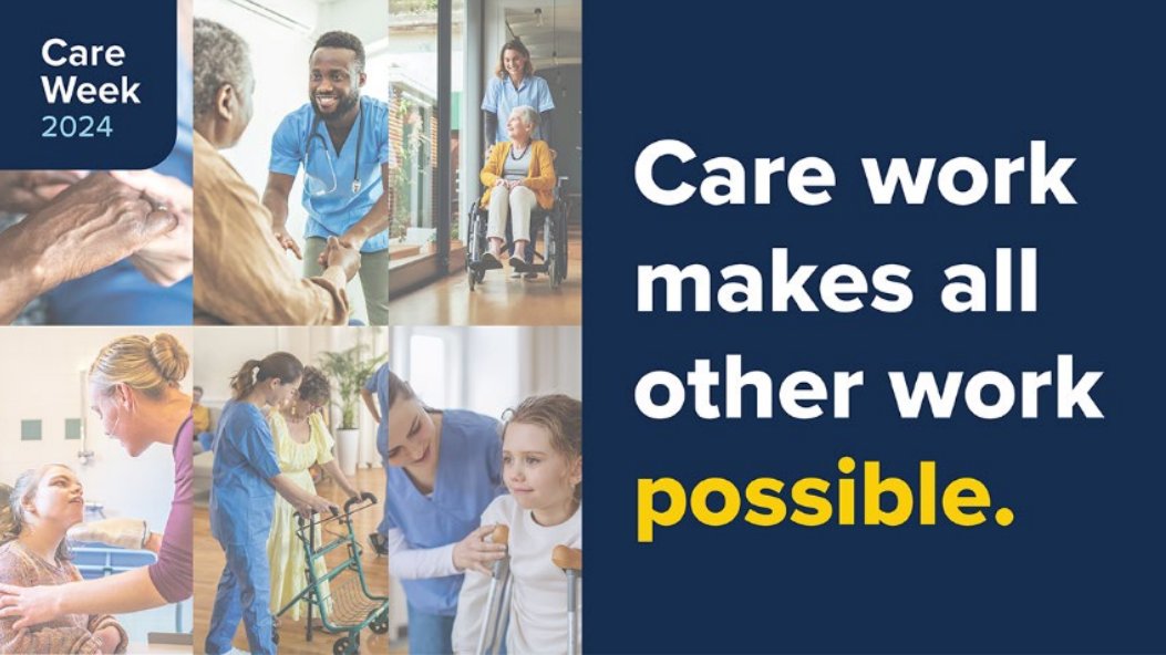 Everyone deserves access to quality care, and care workers deserve fair wages for the essential work they do. Join us and @HHSGov in celebrating #CareWeek, and uplifting the workforce behind the workforce.