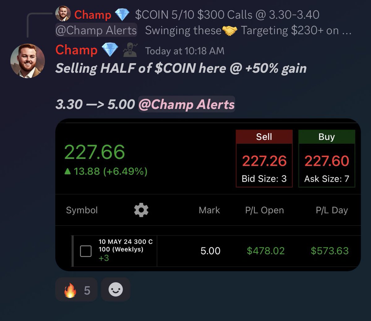 WHO WANTS MY NEXT SWING TRADE? 

Dm me the word “SWING” &amp; I’ll send you a FREE TRIAL to join right now 

Today’s swing trade result 👇👇👇👇