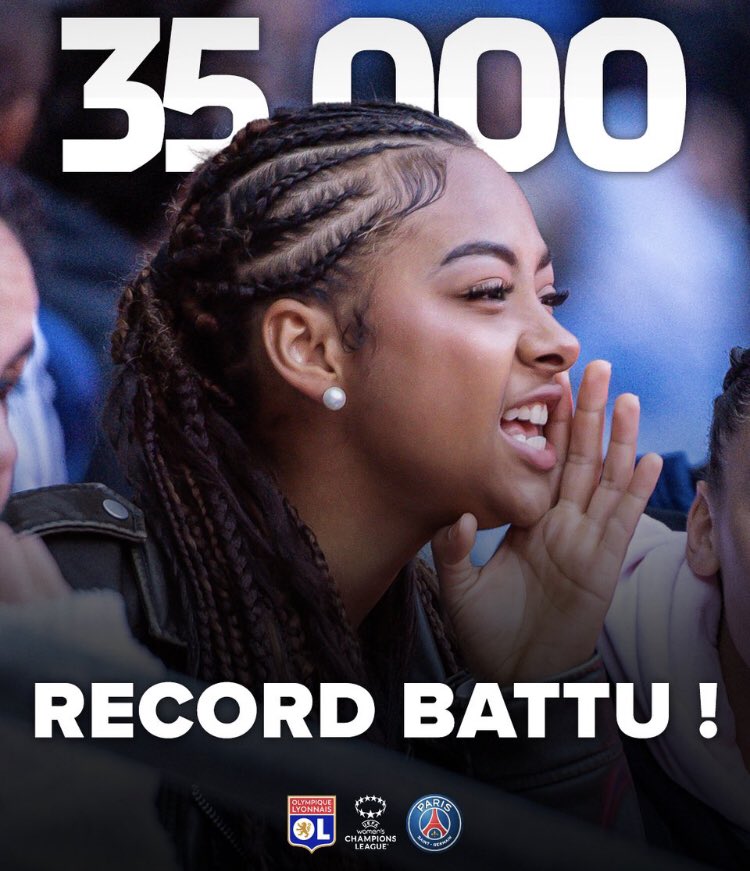 C’est historique, Lyon battra ce samedi son record d’affluence lors du classique OL-PSG en 1/2 finale de LDC