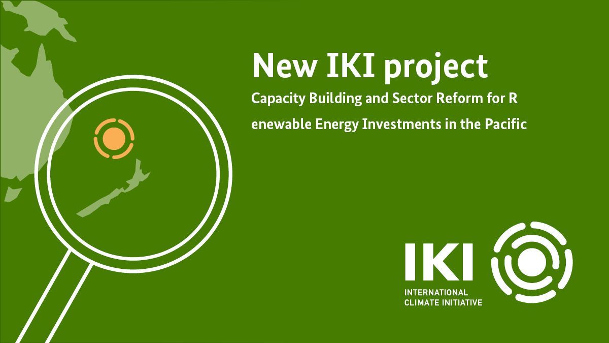 Welcome to the #IKI! This new project assists in scaling up renewable energy to achieve 100% of renewable energy penetration in the power supply system in the Pacific Small Island Development States (SIDS) @ADB_HQ Learn more ➡ international-climate-initiative.com/PROJECT2162-1