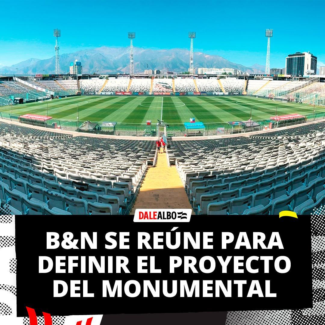 Se programó una reunión extraordinaria para hoy a partir de las 17:00 horas con el resto de los directores de Blanco y Negro en donde se presentará el inicio del proyecto para la remodelación del Estadio Monumental. 🏟️✅ 📸 @guilleasalazar