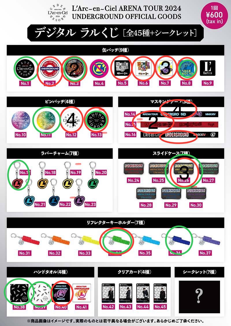 ラルくじHyde 名古屋アクキー