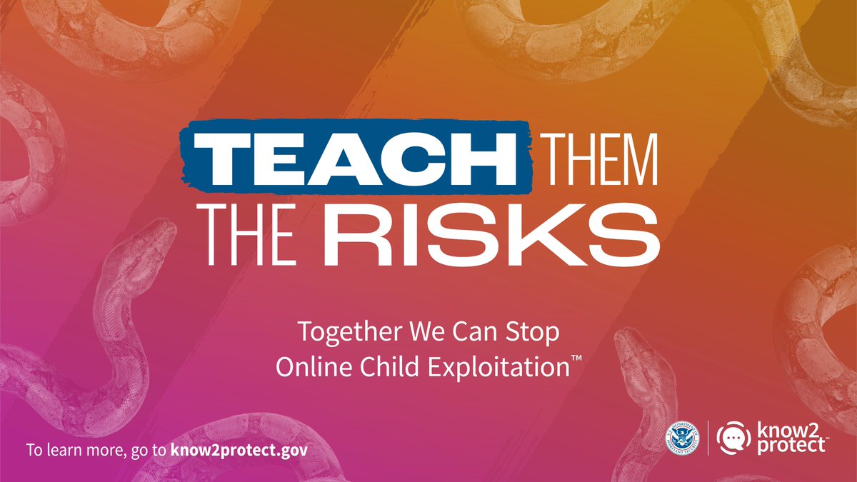Encourage responsible internet use and teach students about online safety. Want to learn more about how to keep students safe from online threats? Visit know2protect.gov. #ChildSafety #K2P