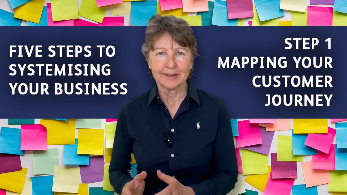 Step 1 in systemising your business - map your customer journey.  Here's how:
youtu.be/Q9cY33PxQXk
#customerjourney #mapping #manager #businessowner