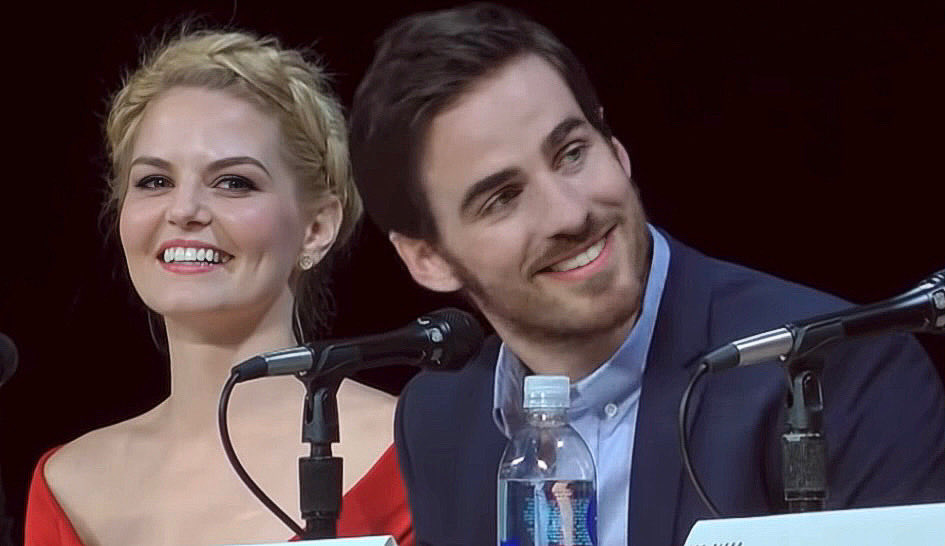 Colin and Jennifer (Morrison) at Comic Con in 2014