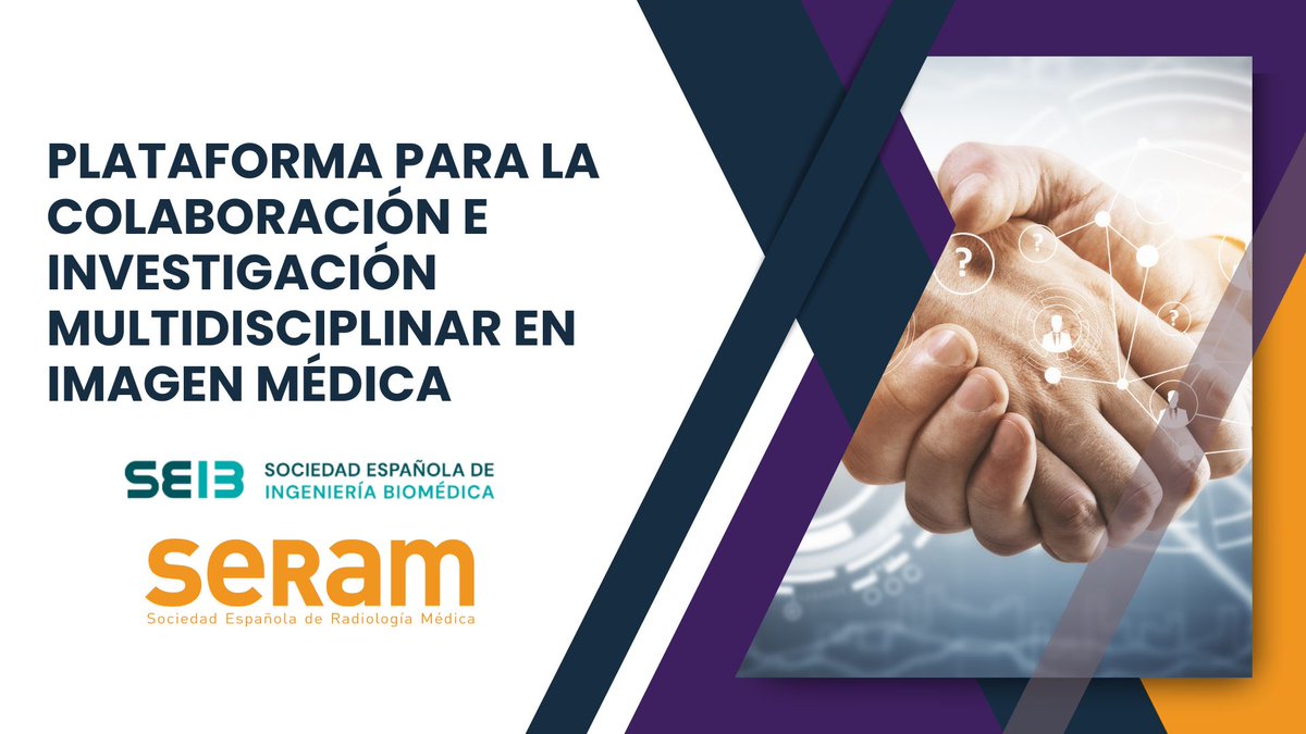 SERAM_RX's tweet photo. ¡Novedad! 🙌 Con el fin de fomentar la innovación y la investigación colaborativa multidisciplinar en proyectos del campo de la imagen avanzada, la #IA , la imagen cuantitativa, #Radiómica y los biomodelos 3D, hemos creado una base de datos conjunta con @SEIB_twit  que ayudará a identificar los grupos de investigación que necesiten de colaboración para iniciar o llevar a cabo este tipo de iniciativas 🔗https://t.co/KQh6CoDjz0