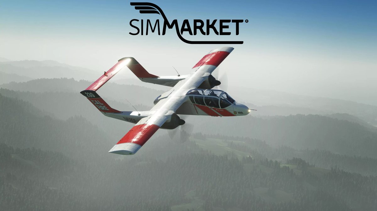 simflight's tweet photo. AzurPoly - OV-10 Bronco MSFS Released at SIMMARKET
https://t.co/7tNN32OKYX
▶️ Trailer
https://t.co/H6cHXHV1Fo
#flightsim #SIMMARKET #OV10 #Brocon #Military #LightAttack #Turboprop #Twin #AzurPoly #Aircraft #MSFS2020 #MicrosoftFlightSimulator #flightsimulator #avgeek #aviation https://t.co/lMonUW9Uk7