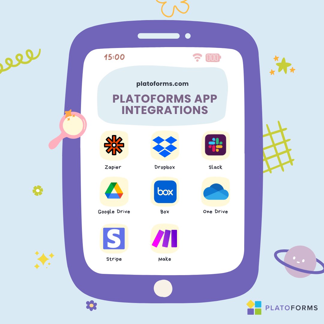 Power up your forms with these powerful applications! 💪

Seamlessly connect your favorite apps with PlatoForms for a smoother, more efficient PDF form-making experience. S

Learn how it works here:
platoforms.com/docs/integrati…

#AppIntegration #ProductivityBoost #PlatoForms #Zapier