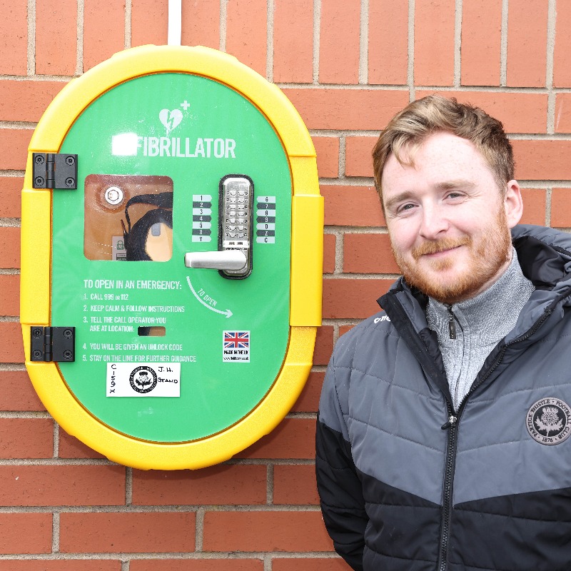 PartickThistle's tweet photo. Two potentially lifesaving defibrillators have been installed at the Wyre Stadium at Firhill following a kind donation by Jags fans the Murray family, in memory of lifelong supporter Denise Murray.

Read more 👇

https://t.co/S8n24a5bvQ