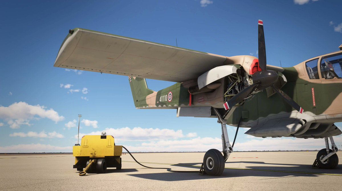 simflight's tweet photo. AzurPoly - OV-10 Bronco MSFS Released at SIMMARKET
https://t.co/7tNN32OKYX
▶️ Trailer
https://t.co/H6cHXHV1Fo
#flightsim #SIMMARKET #OV10 #Brocon #Military #LightAttack #Turboprop #Twin #AzurPoly #Aircraft #MSFS2020 #MicrosoftFlightSimulator #flightsimulator #avgeek #aviation https://t.co/lMonUW9Uk7