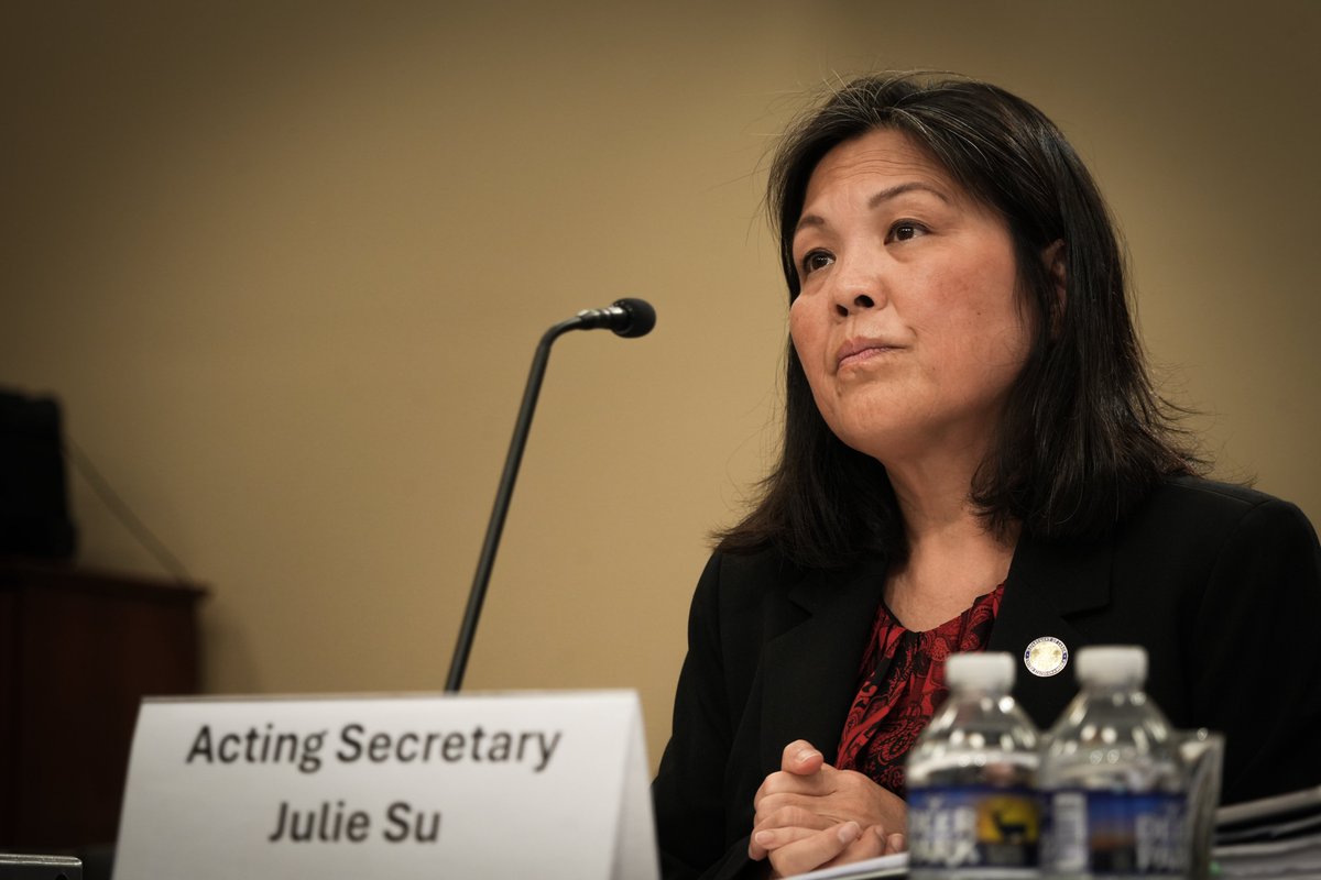 RepMarkPocan's tweet photo. The fact that certain states are trying to roll back child labor protections is appalling. I applaud Labor Secretary @ActSecJulieSu for her dedication to cracking down on this abuse. https://t.co/8NfNX26JSG
