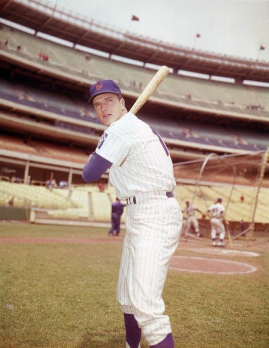 “Old Days”A Polo Grounds favorite of Met fans,Rod Kanehl at the 'New'ballpark,Shea Stadium 1964.#MLB #Mets #NYC #LGM