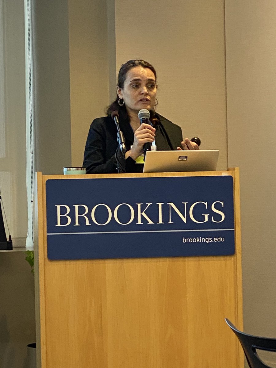 SwetaShahECD's tweet photo. @EmilyMarMorris @BrookingsGlobal leads a conversation about the engagement of families, schools and communities for children with disabilities. #BreakTheBlameGame she says. #Transform4Inclusion https://t.co/7PTvQagn01