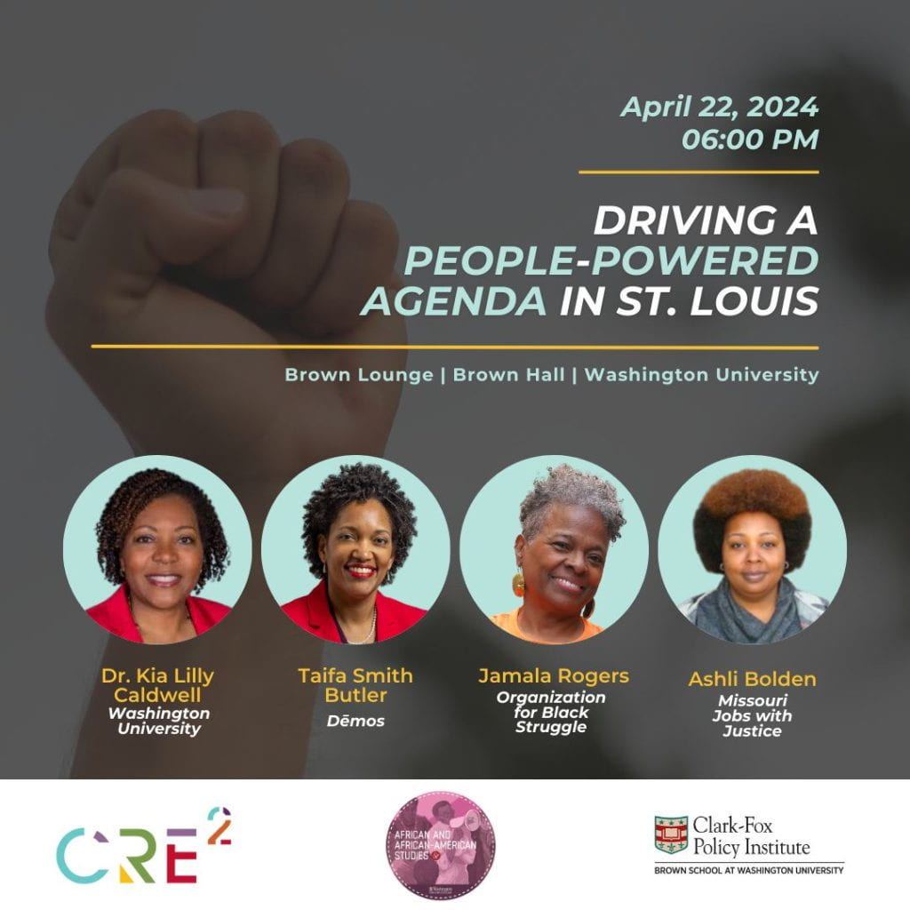 csdwustl's tweet photo. Join our friends @afaswashu, #WashU Clark-Fox Policy Institute & @CRE2_WashU for this special event at #BrownSchool with
• @TaifaButler, @demos_org
• @JamalaRogersSTL, @obs_stl
• Ashli Bolden, @MOJwJ
• @KiaLCaldwell, #AFASWashU
More: https://t.co/WlETJsSR1l
#StLouis #CRE2 https://t.co/42KIcNKpT0