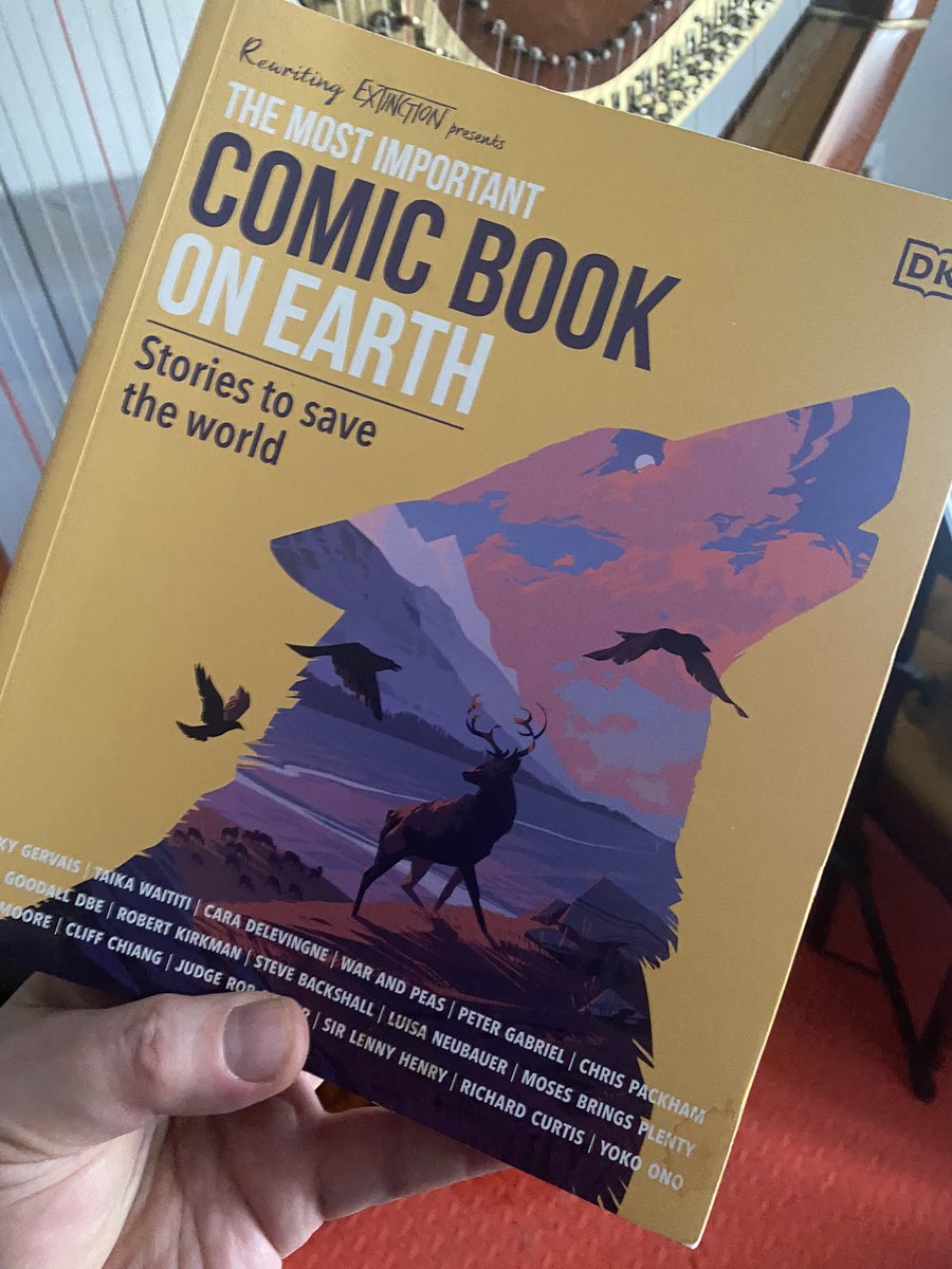 What do comics and the environment have in common? How do comics reach people other forms of media don’t? What impact can you make in 40 seconds? My pal @paulgoodenough talks about his amazing work @rewritingearth on the @OutrageOptimism podcast! outrageandoptimism.org/episodes/40-se…