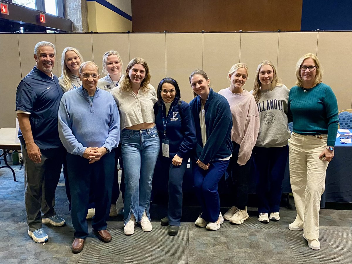 NovaFootball's tweet photo. Great day at @VillanovaU yesterday! Thank you to @VUNursing &amp; all who registered at the Bone Marrow Donor Registry Drive! ✌️

@TalleyBoneMarro x #GoNova https://t.co/h4Q9NHuNEh
