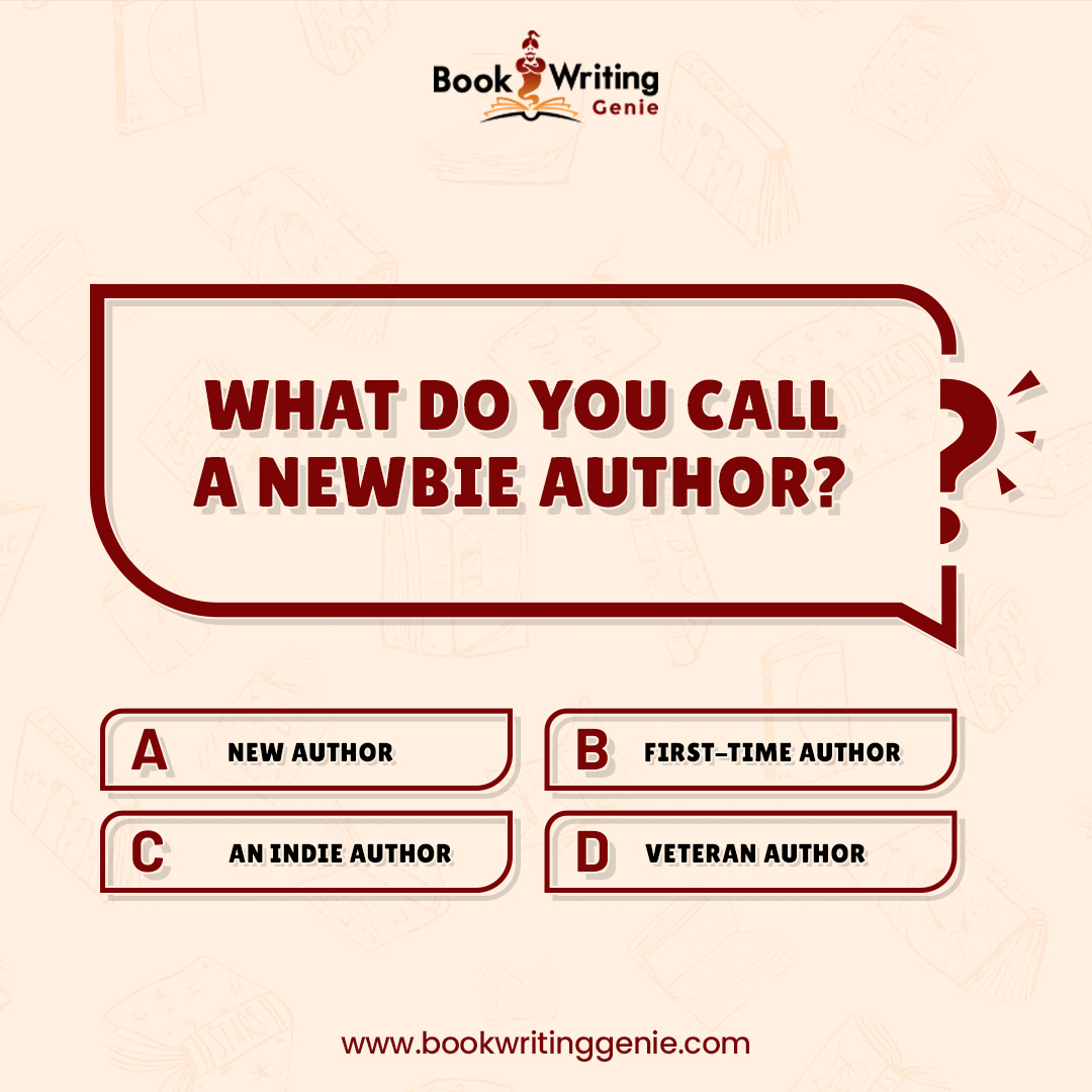 What's the endearing term for a newbie author? 

Share the right term for those taking their first steps into the writing world!

#bookwritinggenie #newauthor #indieauthor #firsttimeauthor #firsttimeauthors #ghostwriting #ebookwriting #proofreading #editing #coverdesigning