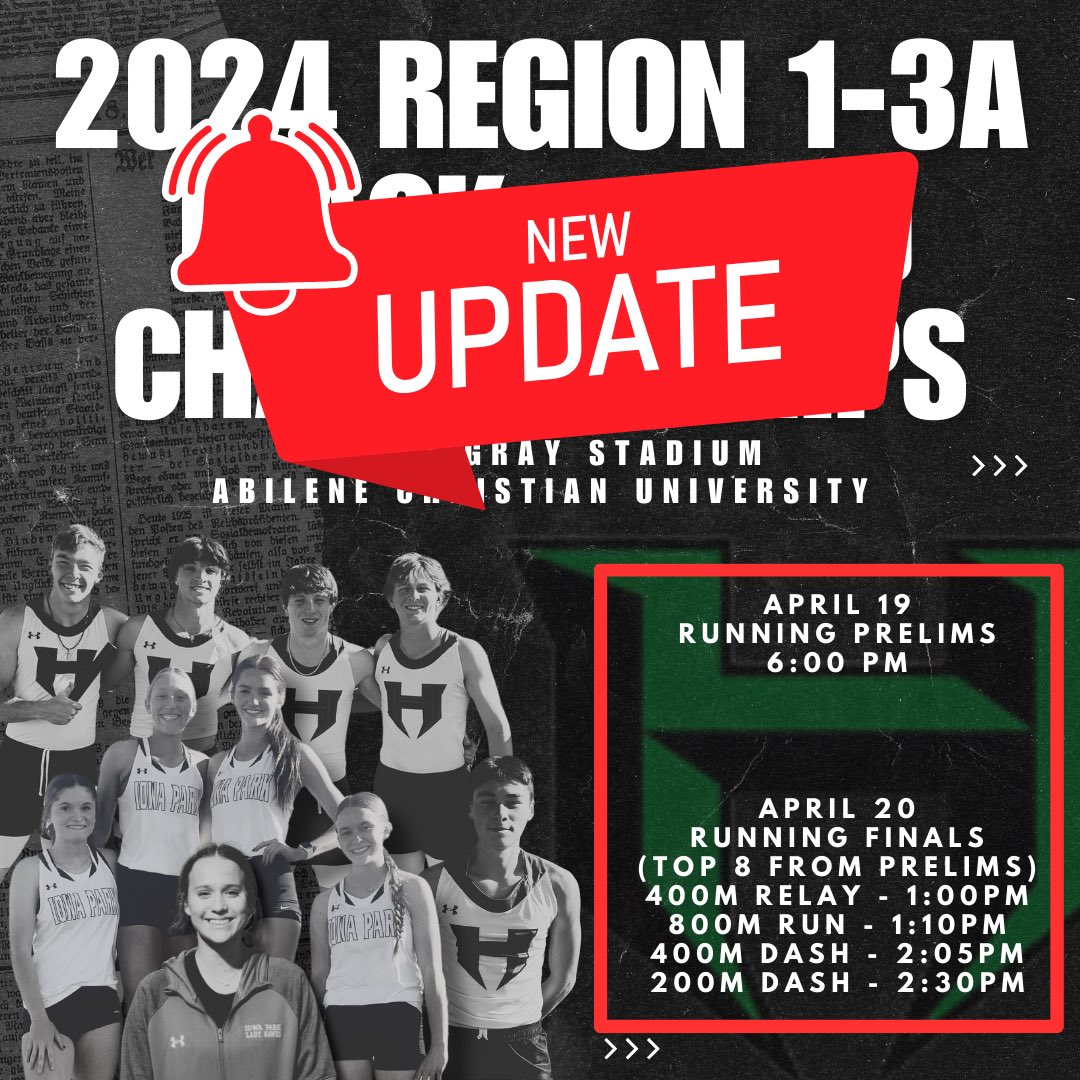 IPXCandTrack's tweet photo. 🚨REGIONALS🚨

Another chance on the oval for these Hawks and Lady Hawks! Excited to see them compete this weekend🏃🏼‍♀️🏃🏼 https://t.co/LyDxWu6iMf