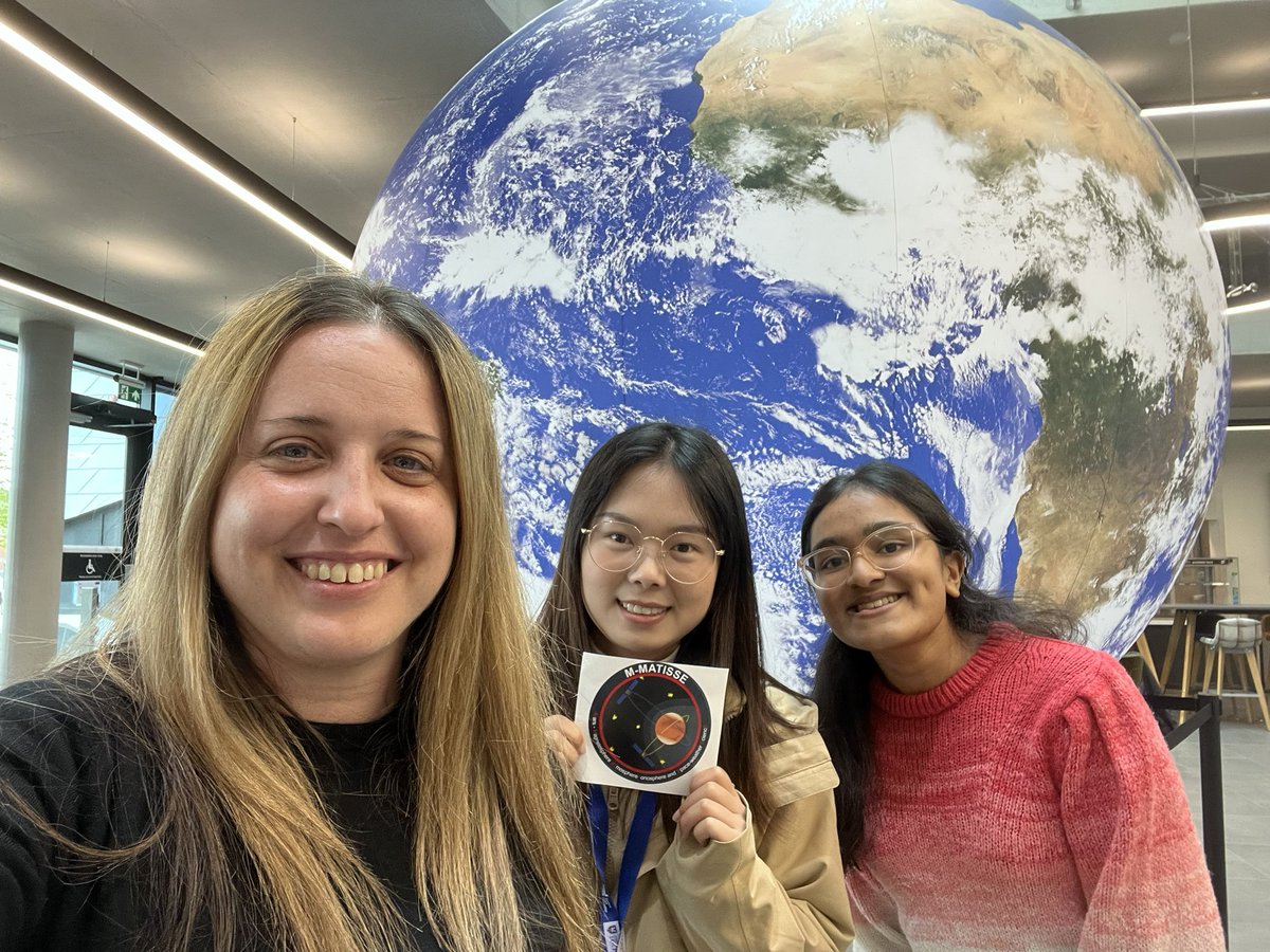 Very happy to welcome Rong Tian from Wuhan University to @PhysicsUoL! Rong will work with @piljudilju, the Martian group and myself for the next couple of years and we are excited to have her with us! 💫✨🛰️