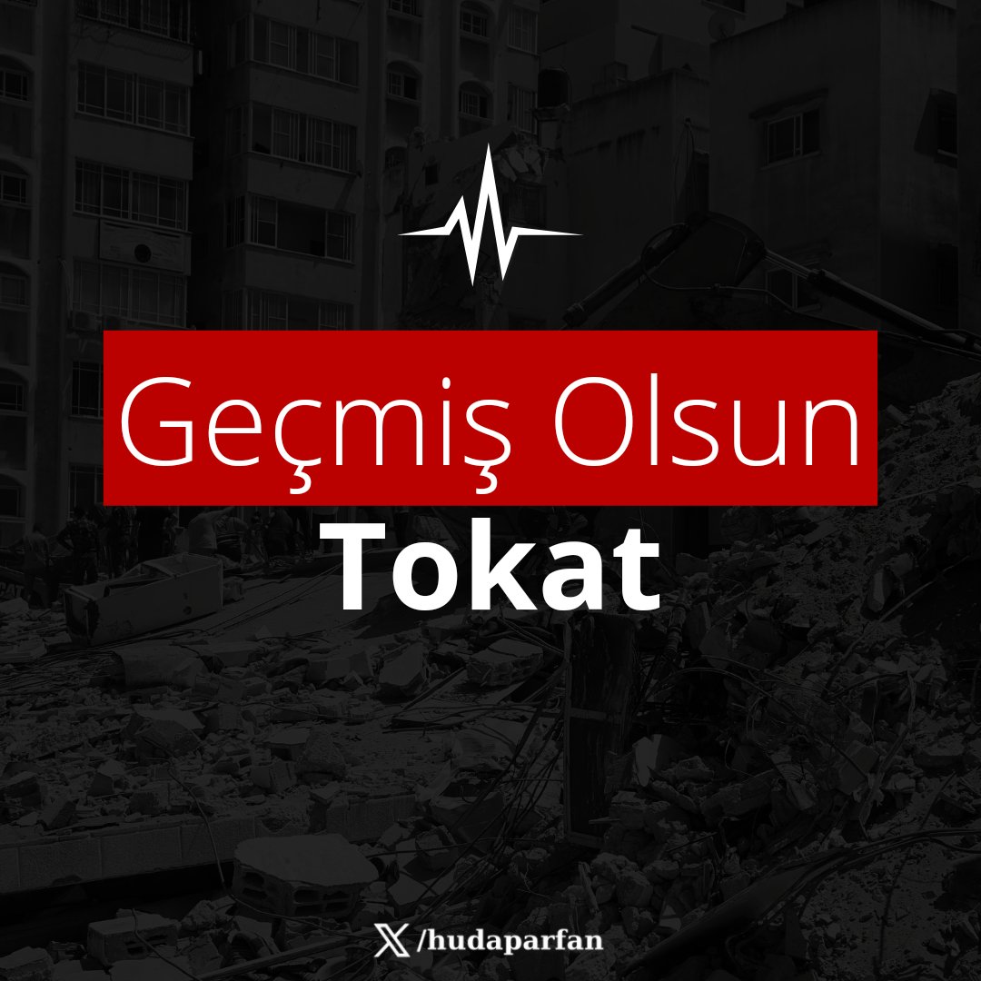 #Tokat’ın Sulusaray ilçesinde 5,7 büyüklüğünde meydana gelen depremin can ve mal kaybına sebep olmamasını temenni ediyor, depremden etkilenen tüm vatandaşlarımıza geçmiş olsun dileklerimizi iletiyoruz. #Deprem