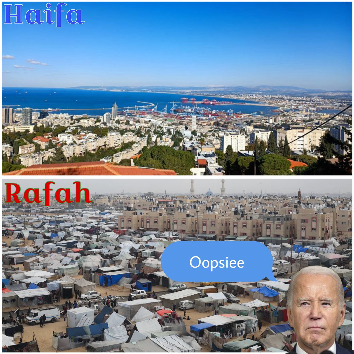 🤣🤣🤣🤣 #biden #samesamebutdifferent #Haifa #rafah