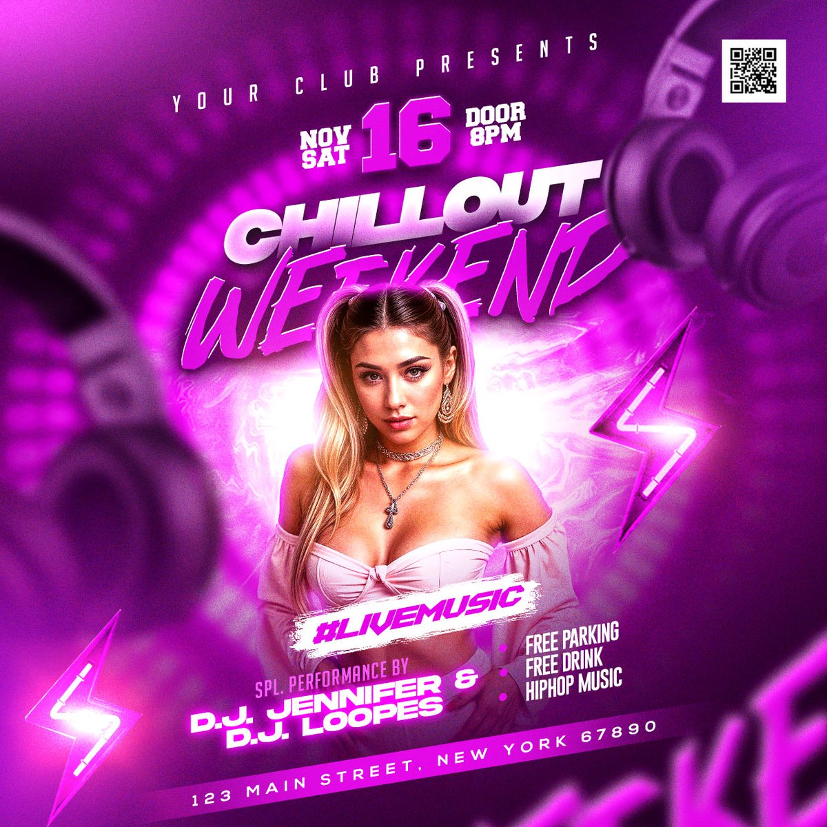 Free Weekend Crazy Music Party Post PSD Template
Download Link >> psdfreebies.com/psd/weekend-cr…

#freepsd #psd #photoshop #socialmedia #facebookpost #Instagrampost #partypost #freetemplate #indierock #instagram #rockmusic #weekendparty