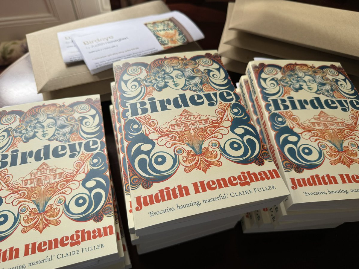Celebrating at @saltpublishing HQ today as we send off the first batch of review copies of @JudithHeneghan’s fabulous Birdeye 🙌🏻 How gorgeous is that cover!