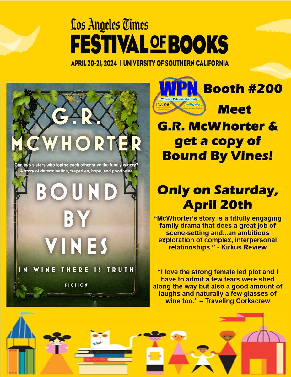 GRMcWhorter (@grmcwhorter) on Twitter photo THIS SATURDAY!!! #BookTwitter #BookReview #BookRecommendations #bookfestival #fiction #newbook <a href="/latimesbooks/">L.A. Times Books</a> <a href="/latimes/">Los Angeles Times</a> THIS SATURDAY!!! #BookTwitter #BookReview #BookRecommendations #bookfestival #fiction #newbook <a href="/latimesbooks/">L.A. Times Books</a> <a href="/latimes/">Los Angeles Times</a>