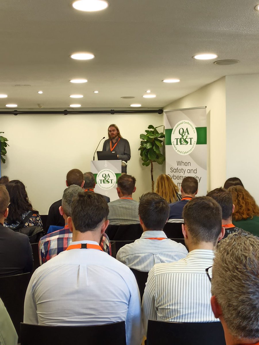 QATESTMadrid's tweet photo. Have a look at the fantastic first day of QATEST #Safety and #cubersecurity!
A big success thanks to our incredible speakers and attendees!
This evening we have the conference dinner and more learning ready for tomorrow! https://t.co/PtMDinyTmo