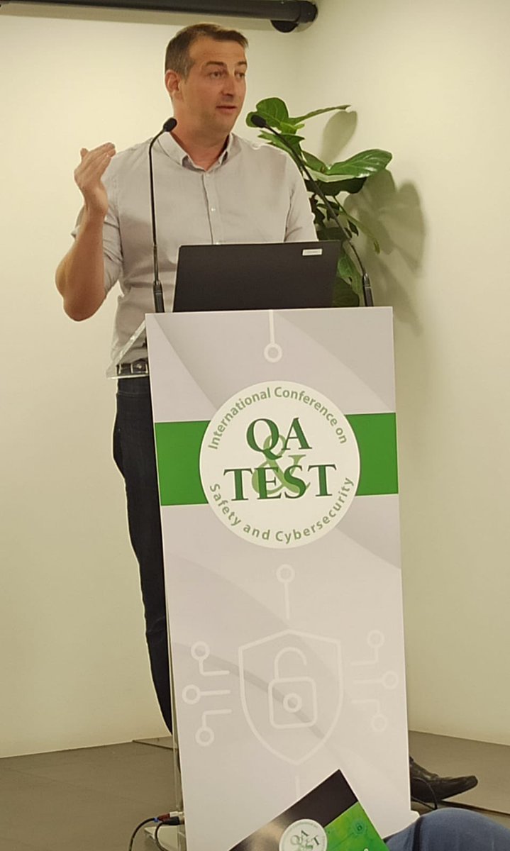 QATESTMadrid's tweet photo. Have a look at the fantastic first day of QATEST #Safety and #cubersecurity!
A big success thanks to our incredible speakers and attendees!
This evening we have the conference dinner and more learning ready for tomorrow! https://t.co/PtMDinyTmo