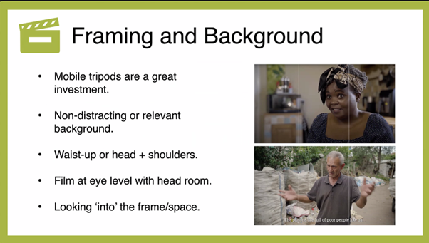 Thank you to @TSaltways for the informative Expert-led Round Table on How to Create Effective Video Content Using Your Phone! 📽️📲 They shared top tips and practical guidance to create amazing videos and support heritage orgs. A bite-size tip in the picture below! 👇