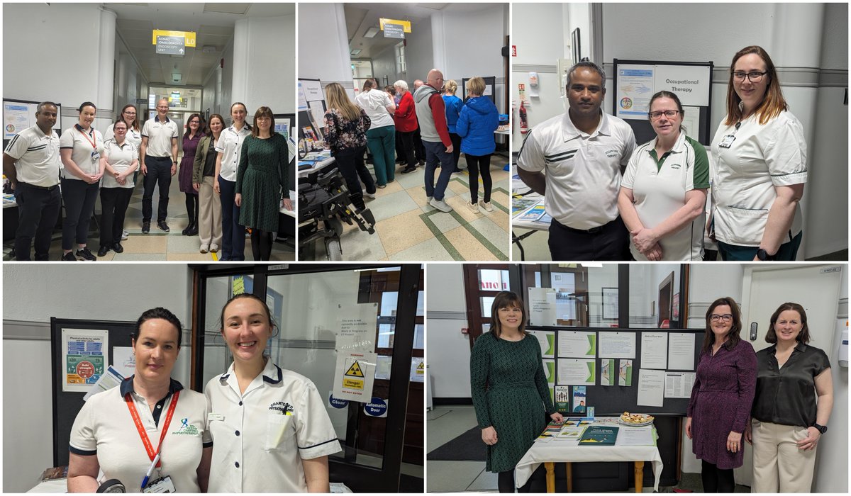 Roscommon University Hospital #RUH hosted its first showcase of Health and Social Care Professionals for National #HSCPDay2024 yesterday acknowledging all the fantastic work HSCPs do. #HSCPDeliver #OurHealthService #Integratedcare