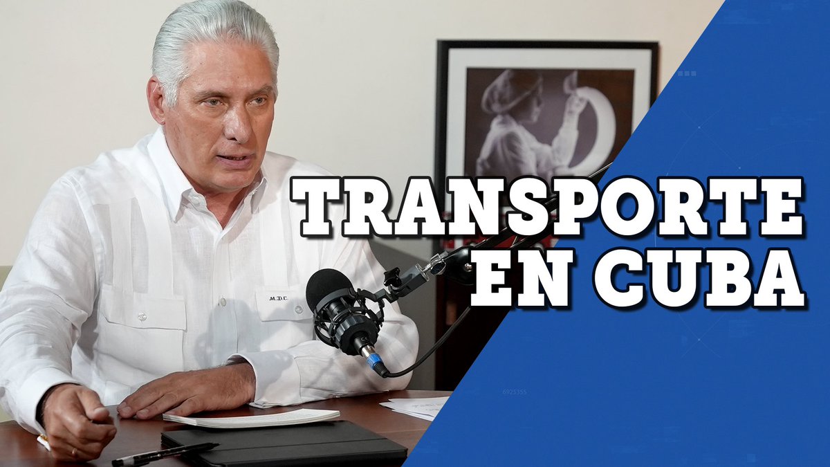 🇨🇺| #DesdeLaPresidencia dedica su tercera edición al transporte en #Cuba, en un momento reconocido como de los más difíciles de los últimos años, tras la pandemia, la crisis mundial, el bloqueo de los Estados Unidos, sumado a insuficiencias internas. 🔗| youtube.com/watch?v=V5eGHS…