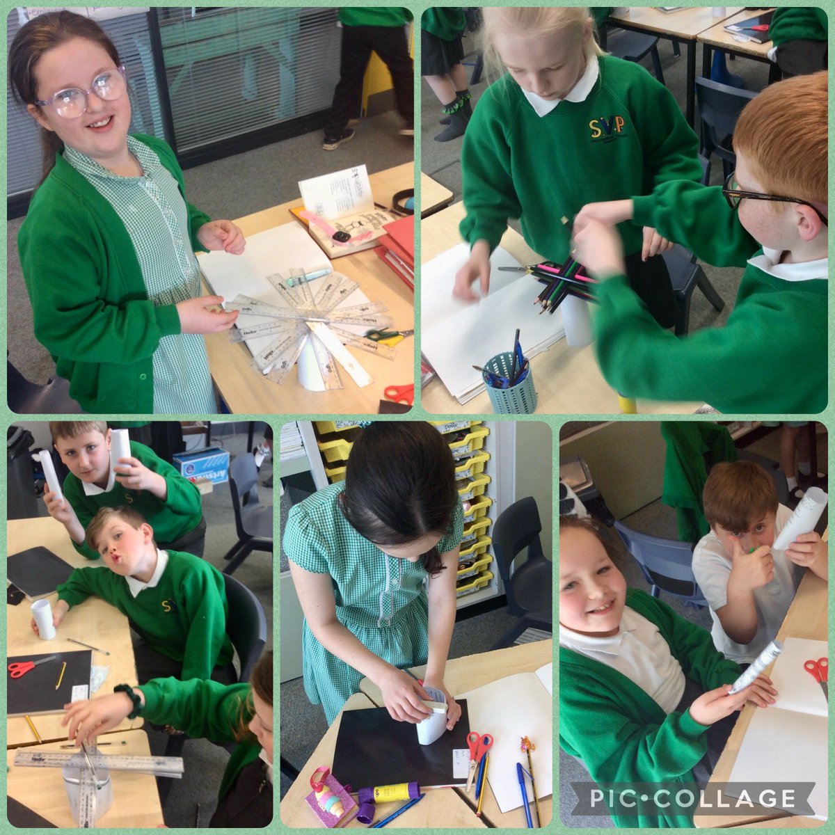 Year 4 have been exploring which shapes can be used to ensure stability in structures in their @Curriculum_USP DT lesson.