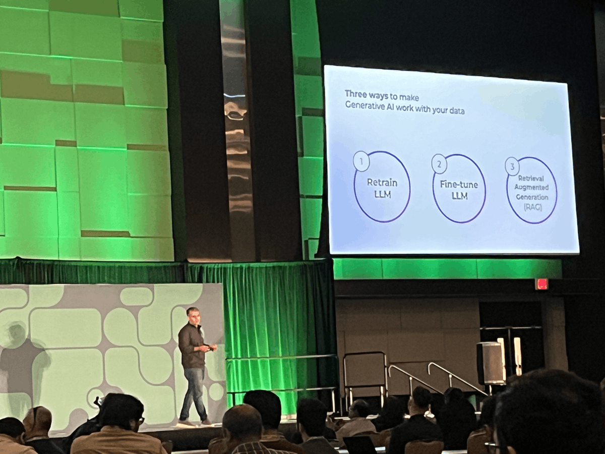 jaysojitra13's tweet photo. 🚀 Unveiling the Future: #MongoDBLocal Toronto showcased groundbreaking innovations! From Gen AI support to the MongoDB Migrator Tool and Vector Search, MongoDB is redefining data management. Join the revolution! 
#MongoDB #DataInnovation #GenAI 🌟🔍 https://t.co/jHV0r5Nqiu