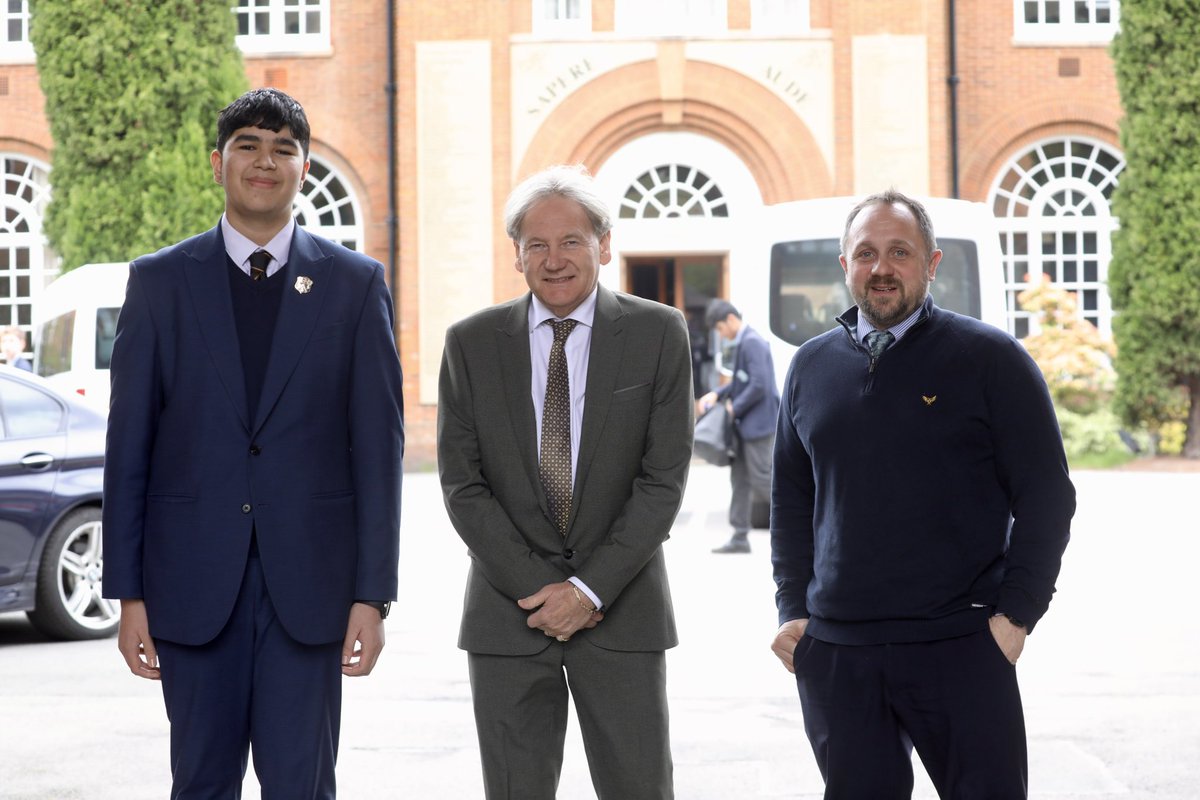 The ethos of #service and community giving is deeply ingrained in MGS's heritage. Today, we were delighted to have Graeme Warner speak during a Charities assembly as the Charities committee prepares for our upcoming fundraising match in early May in support of @macmillancancer.