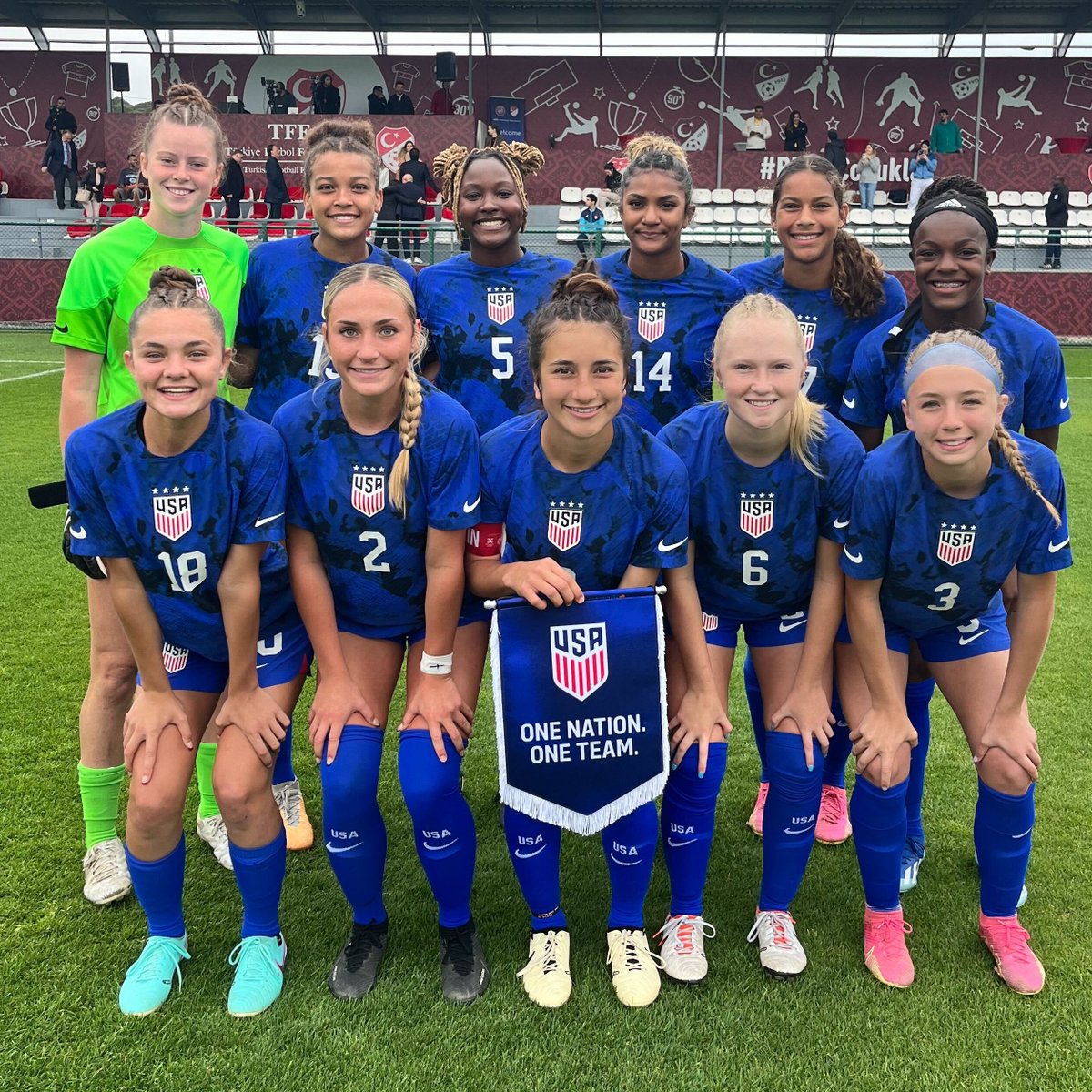 USYNT's tweet photo. The #U16WYNT defeats Paraguay 4-2 in PKs after a 0-0 draw in regulation to win the UEFA Friendship Tournament in Turkey! https://t.co/XVTXVPTGva