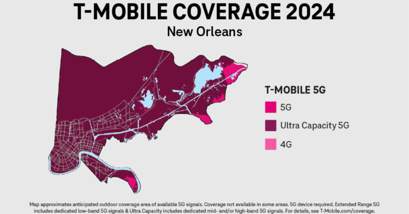 UlfEwaldsson's tweet photo. .@TMobile is committed to enhancing connectivity in every community across the country. Today, in partnership with @lagovjefflandry, we're proud to announce substantial network upgrades across the state of Louisiana- where 92% of residents now have access to our midband 5G UC!🙌