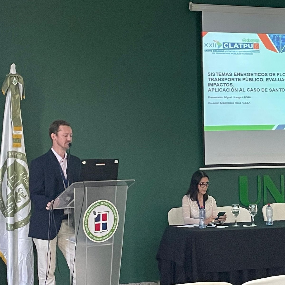 ACYAGlobal's tweet photo. Con gran repercusión, AC&amp;A participó del XXII encuentro de los Congresos Latinoamericanos de Transporte Público y Urbano (#CLATPU) que tuvo lugar en Santo Domingo, República Dominicana. 
Leé más: https://t.co/ujypXUrkjJ

#PersonasInnovandoParaPersonas https://t.co/esVd4j2vpi