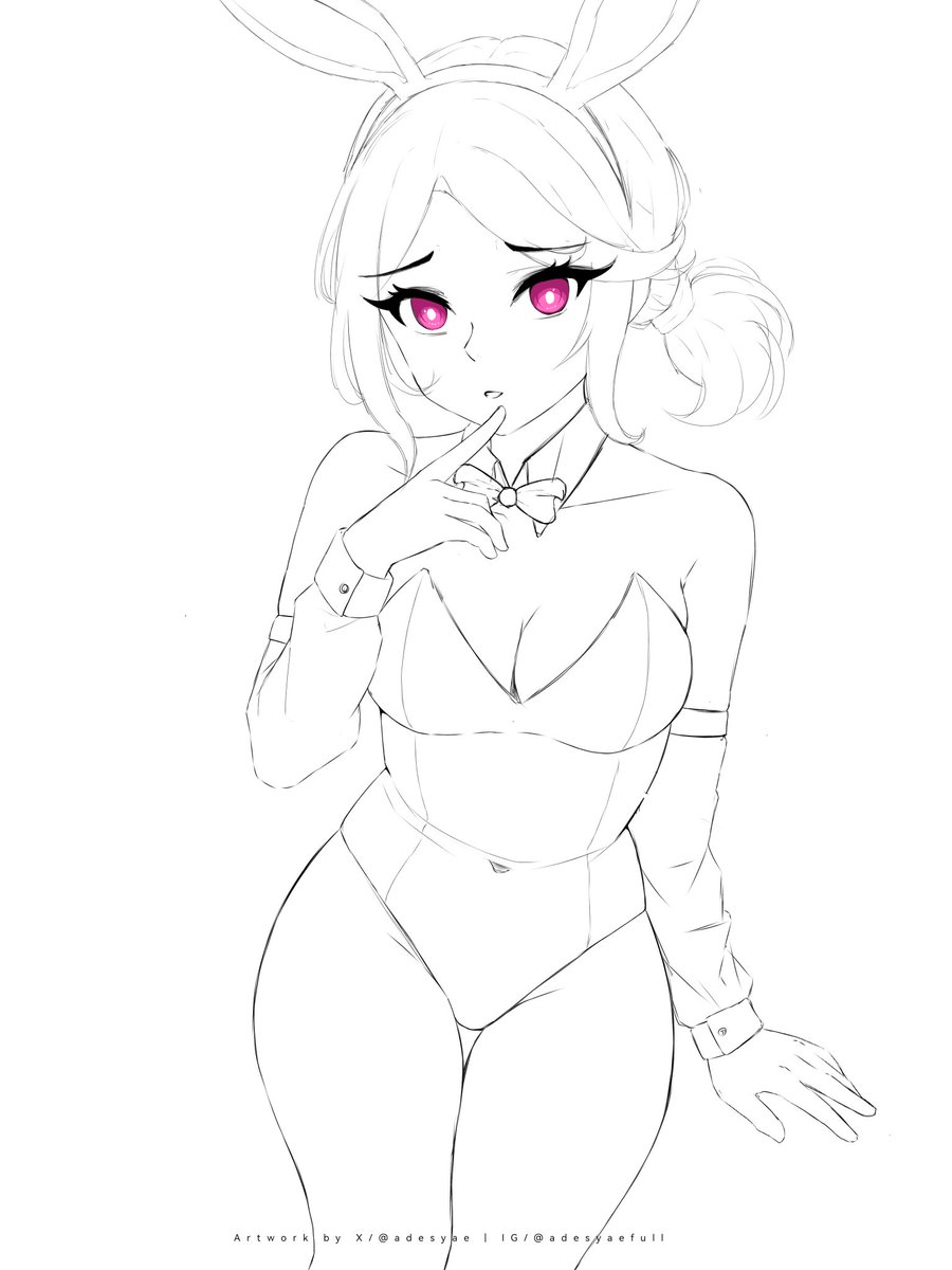 AdeSyae's tweet photo. 🐇🥰

#thecoffinofandyandleyley #tcoaal #戦場ヶ原ひたぎ #物語シリーズ #VGenComm #commissions #AshleyGraves https://t.co/wr6BftBVTM