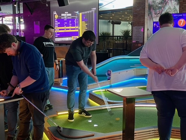 EulerDataops's tweet image. On Tuesday, we held our 2024 staff away day at Gravity MAX Liverpool - and what a day it was! In amongst the golfing, go-karting & bowling, we held training sessions and revealed our plans for the year. Here's to the future! 🥂
Thanks to @ColR82 for photographing our seminars!