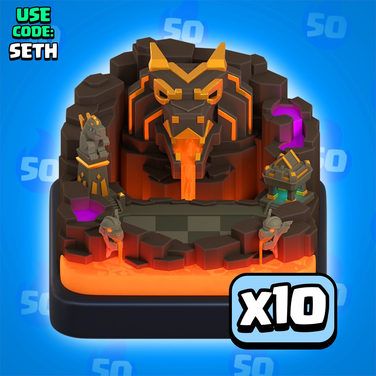 Day 1/5 of The Biggest Giveaway Ever! 🔥

Today's prize: 10x Shadow Sceneries ✨

To enter: Follow & Repost ✅
Winners drawn in 24 hrs ⏰

💪 This giveaway is sponsored by Creator Code: Seth

#GiftedBySupercell