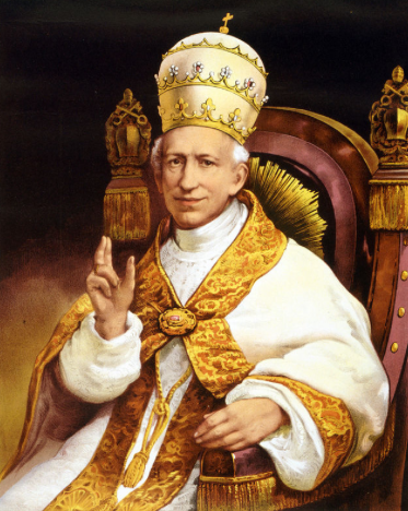 Memo from Pope Leo XIII to @DrKwasniewski: 'Wherefore it belongs to the Pope to judge authoritatively what things the sacred oracles contain, as well as what doctrines are in harmony, and what in disagreement, with them; and also, for the same reason, to show forth what things