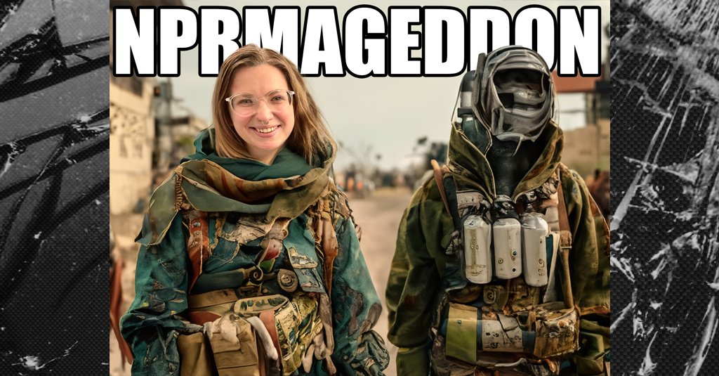 NPRmageddon's tweet photo. Kylie Cameron (left). General assignment reporter for KMUW. Wichita, Kansas.

@ByKylieCameron @KMUW @sunflowernews #NPRmageddon https://t.co/T2yN0Nw2Mi https://t.co/uh59vPXu0H