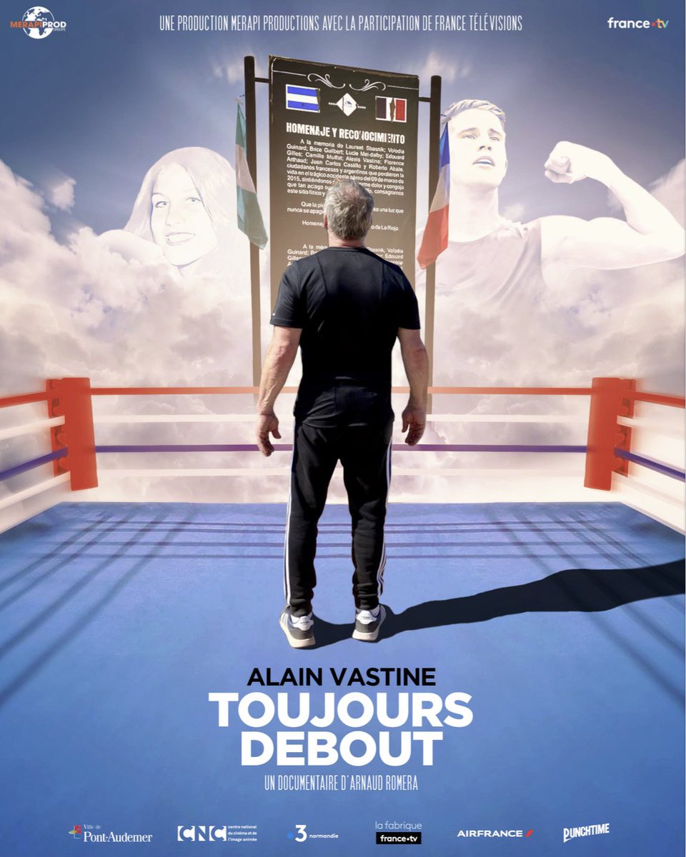 Le documentaire sur Alain Vastine disponible dès ce soir. 
L’histoire d’un homme abîmé par la vie qui essaie de se reconstruire à travers la boxe et le souvenir de ses enfants disparus. #résilience 
france.tv/documentaires/…